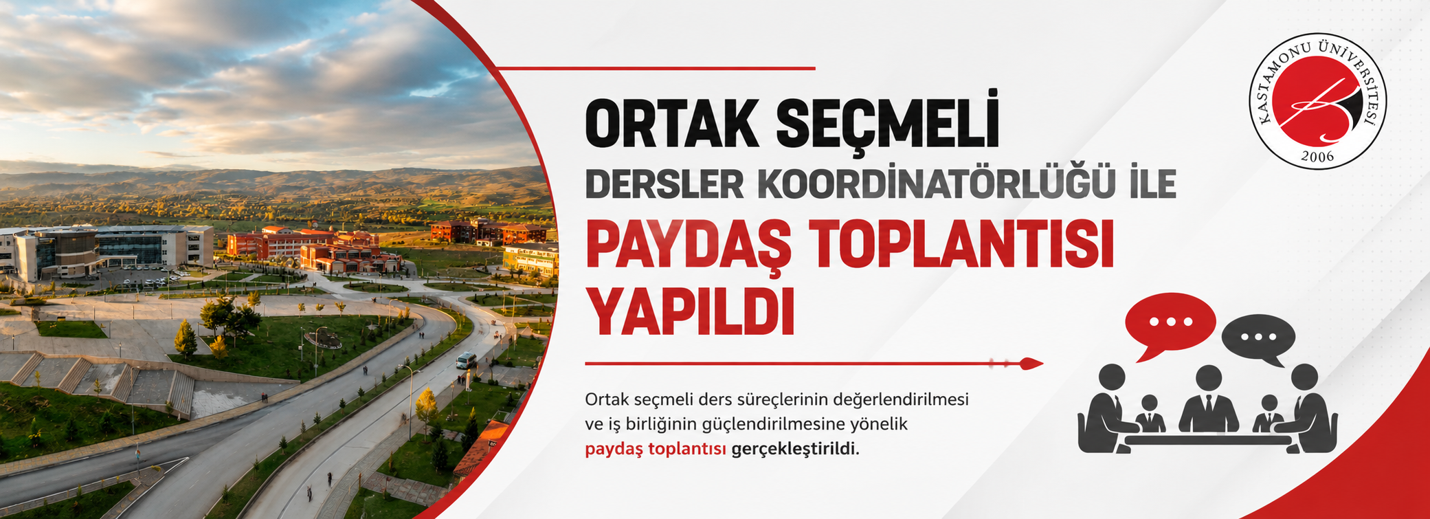 Ortak Seçmeli Dersler Koordinatörlüğü ile Paydaş Toplantısı yapıldı