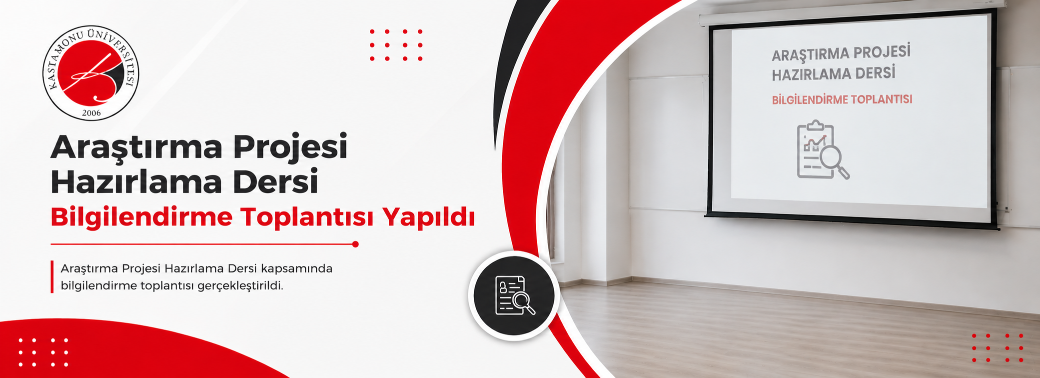 Araştırma Projesi Hazırlama Dersi Bilgilendirme Toplantısı