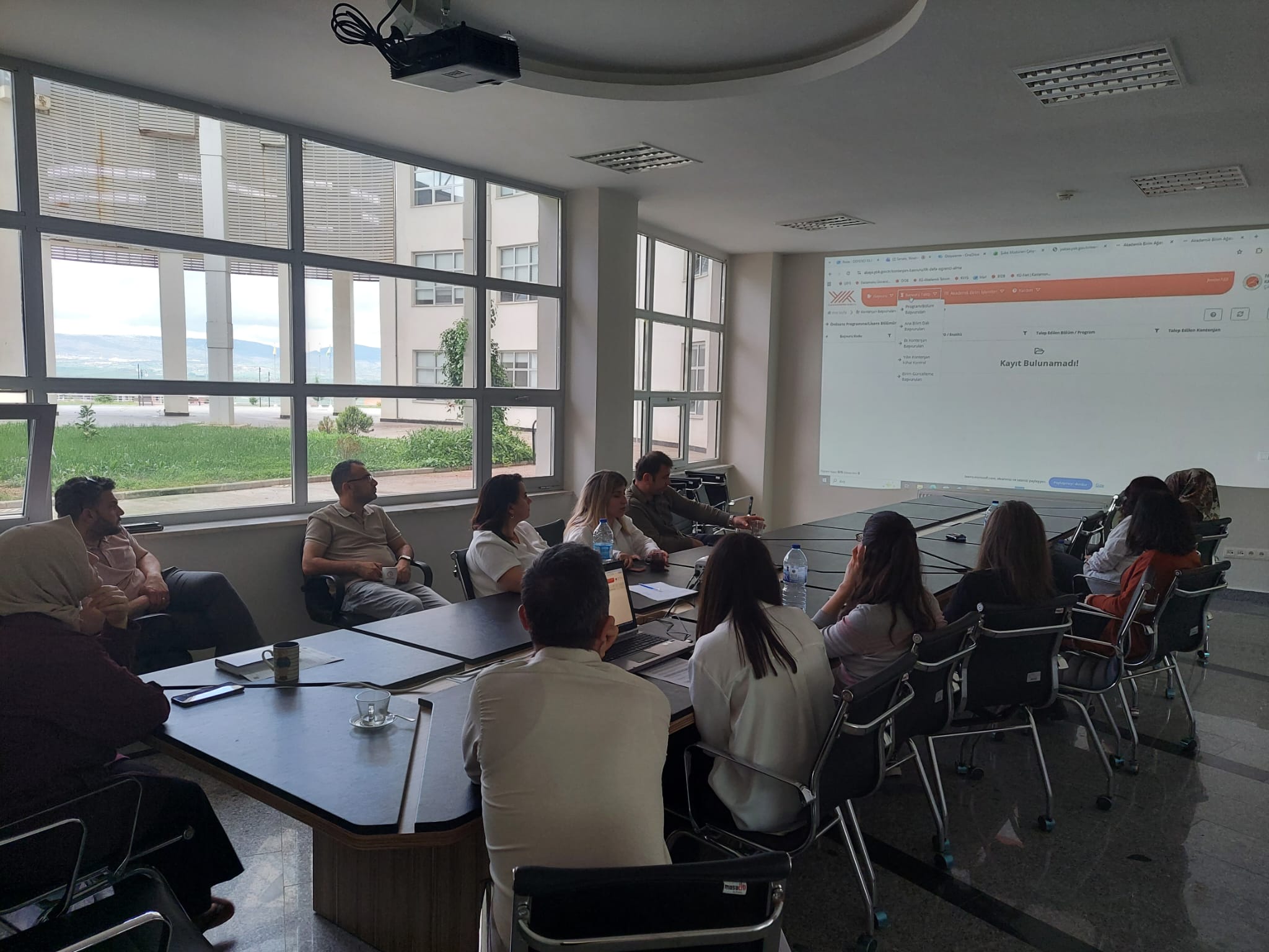 Birimimizde ''Senato, Yönetim Kurulu ve ABAYS Program Süreçleri'' Eğitimi Gerçekleştirildi.