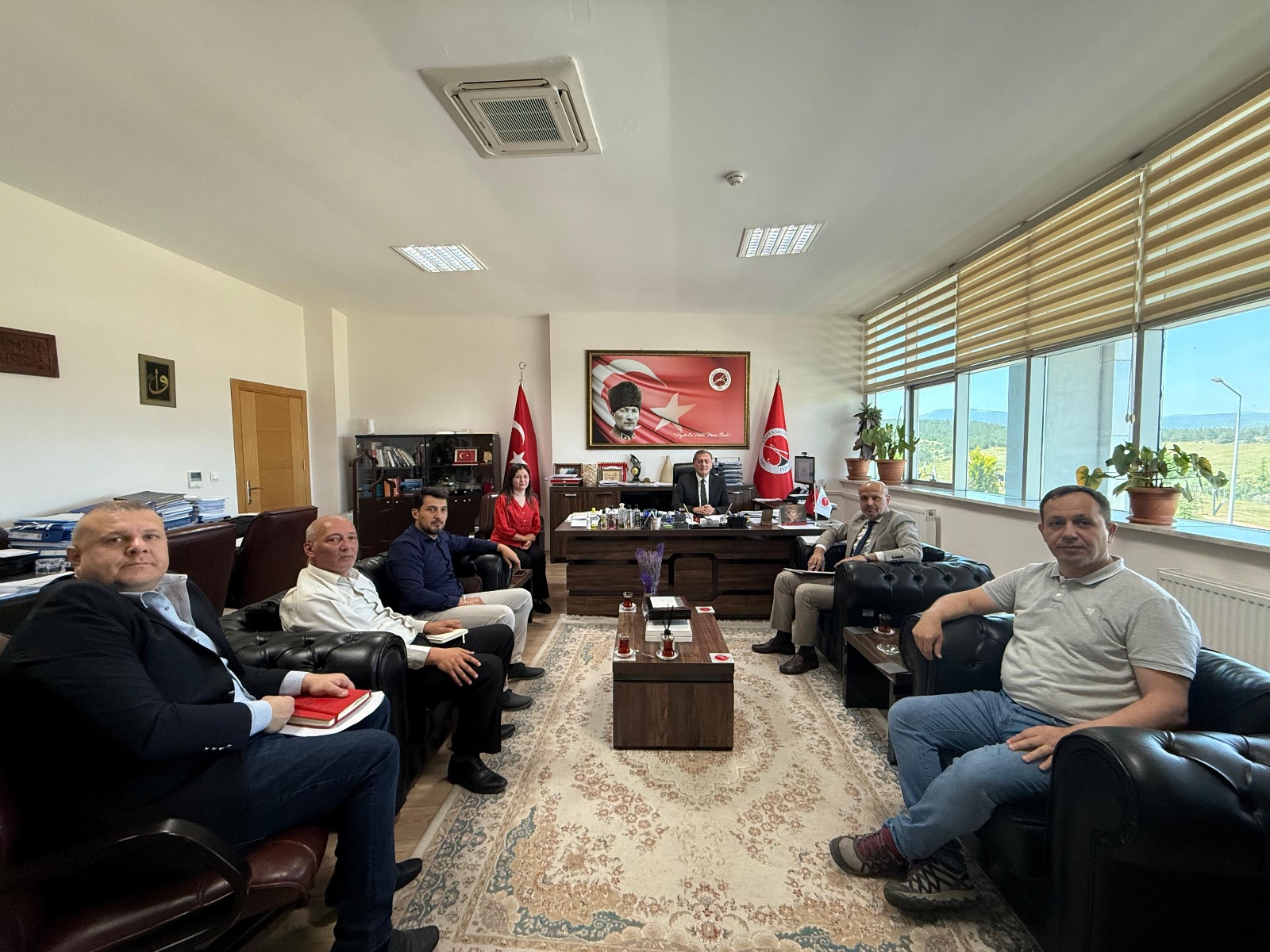 YÖK ve TOBB arasında imzalanan Meslek Yüksekokulları Eğitim İş Birliği Protokolü Üyeleri Toplantısı