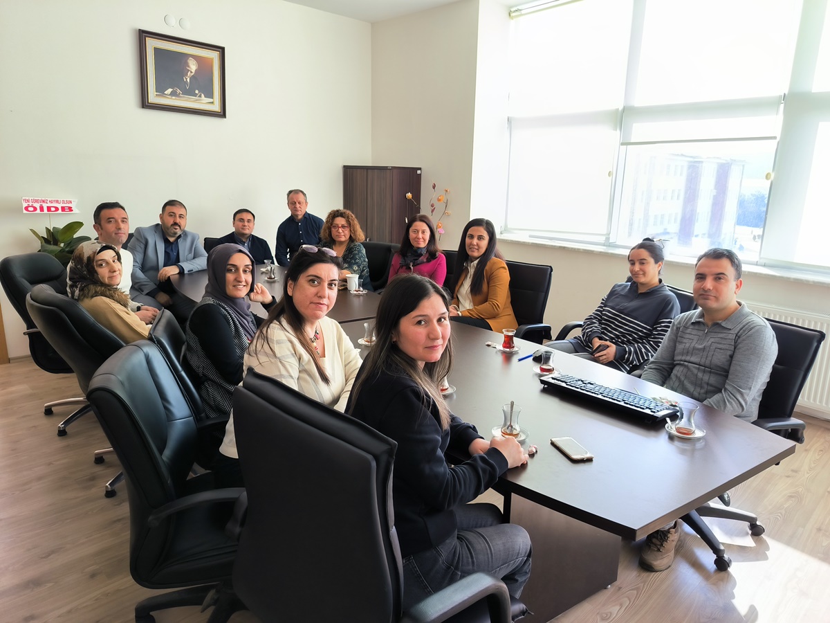 Başkanlığımız Personelinden Daire Başkanımıza Ziyaret